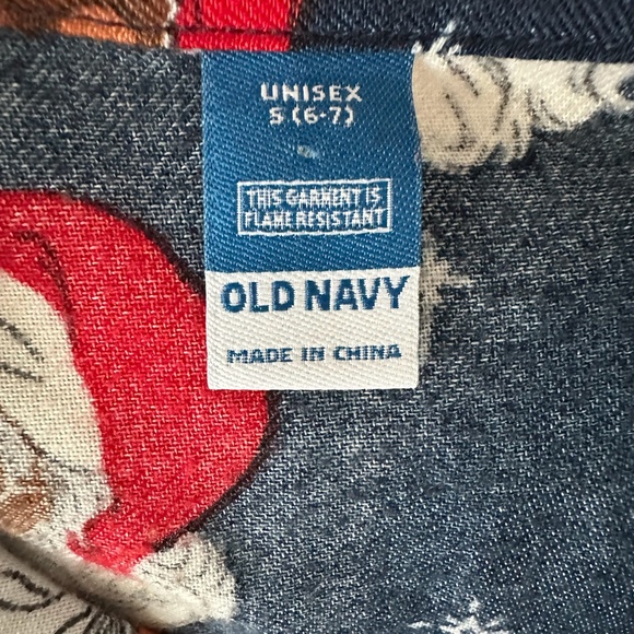 Old Navy Kid Gender-Neutral Christmas Pajama Set, Size S (6-7) - Picture 3 of 3